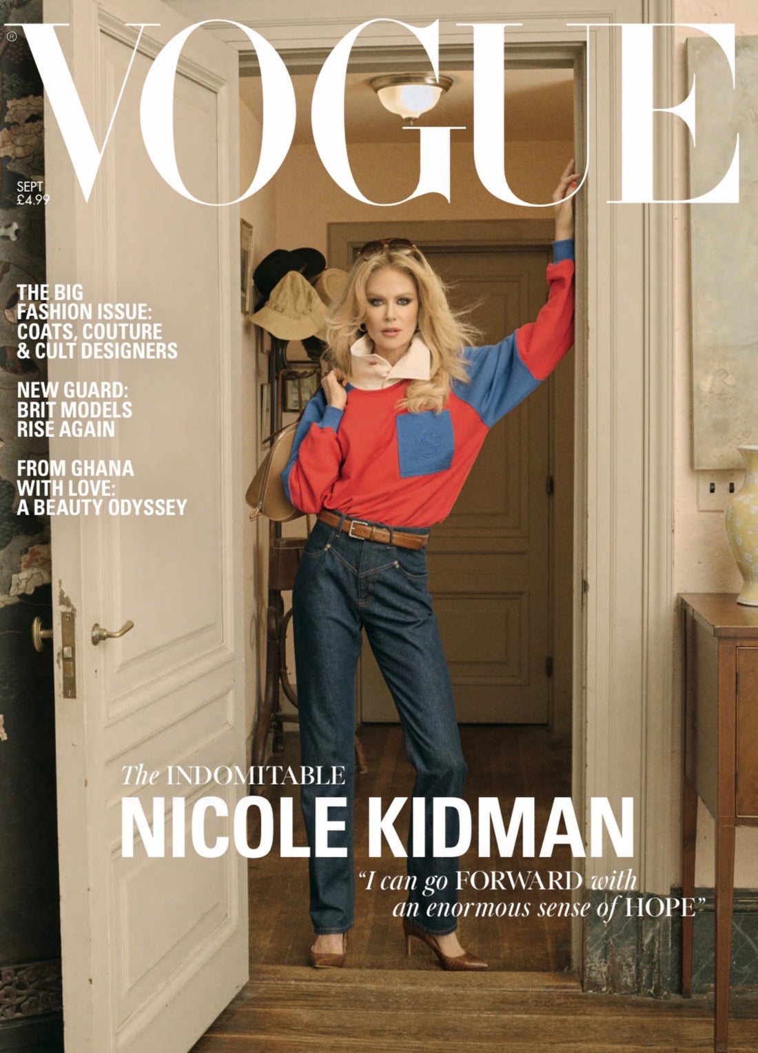 Manic Muse featured in British Vogue September edition 2026